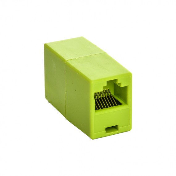 برل (Coupler) شبکه RJ45 دو سر ماده رنگی