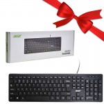 بسته 1+3 کیبورد سیم دار ایسر (acer) اورجینال مدل (2024) OAK920 (یک عدد هدیه)