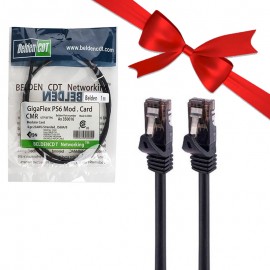 بسته 1+5 کابل شبکه CAT6 بلدن (Belden) طول 1 متر (یک عدد هدیه)