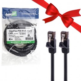 بسته 1+5 کابل شبکه CAT6 بلدن (Belden) طول 15 متر (یک عدد هدیه)
