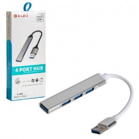 هاب 4 پورت USB اس ال ای او (S-LEO) مدل A-809