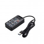 هاب 7 پورت USB 3.0 پی نت (P-net) طول 1.2 متر مدل P-251