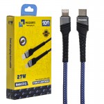کابل تایپ سی به آیفون (Type-C To Lightning) مازارس (MAZARES) طول 1 متر مدل C17-CL