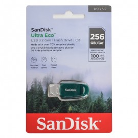 فلش سن دیسک (SanDisk) مدل 256GB Ultra Eco USB3.2 گارانتی سورین