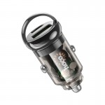 شارژر فندکی 30 وات دو پورت هوکو (hoco) مدل Z53A