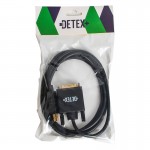 کابل DisplayPort To DVI دیتکس پلاس (+DETEX) طول 1.8 متر