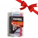 بسته 1+7 باتری قلمی / نیم قلمی کملیون (Camelion) مدل 8LR6+4LR03-PBH (جعبه 12 تایی) (یک عدد هدیه)