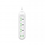 چند راهی برق + چهار پورت USB ارلدام (Earldom) مدل ES-SC03