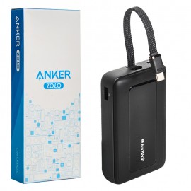 پاوربانک + کابل همراه انکر (ANKER) مدل A1688 ZOLO ظرفیت 10000mAh گارانتی خرید عمده