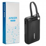 پاوربانک + کابل همراه انکر (ANKER) مدل A1688 ZOLO ظرفیت 10000mAh گارانتی خرید عمده