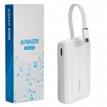 پاوربانک + کابل همراه انکر (ANKER) مدل A1688 ZOLO ظرفیت 10000mAh گارانتی خرید عمده