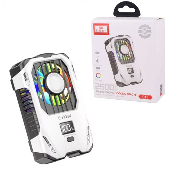 فن خنک کننده موبایل RGB دار ارلدام (Earldom) مدل ET-F15