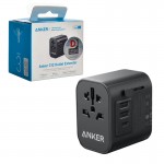کلگی شارژر 30 وات سه پورت + 4 تبدیل مختلف انکر (ANKER) مدل A9212K11