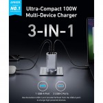 کلگی شارژر 100 وات 3 پورت انکر (ANKER) مدل A2688241