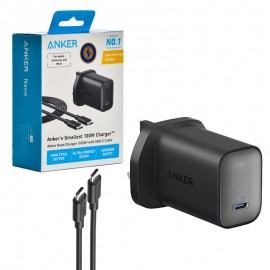 شارژر دیواری 100 وات + کابل (Type-C To Type-C) انکر (ANKER) مدل B2679K11