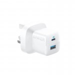 شارژر دیواری 33 وات 2 پورت + کابل (Type-c to Lightning) انکر (ANKER) مدل B2331K21