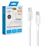 کابل تایپ سی به تایپ سی (Type-C To Type-C) انکر (ANKER) طول 1.8 متر مدل A81D6H