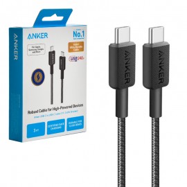 کابل تایپ سی به تایپ سی (Type-C To Type-C) انکر (ANKER) طول 0.9 متر مدل A81D5H