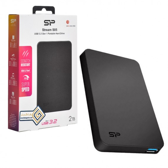 هارد اکسترنال سیلیکون پاور (Silicon Power) مدل Stream S05 ظرفیت 2TB گارانتی رهاگستر تجارت فرداد
