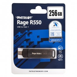 فلش دوسر (Type-C & Type-A) پاتریوت (PATRIOT) مدل 256GB Rage R550 USB3.2