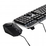 کیبورد و موس سیم دار بک لایت RGB آئولا (AULA) مدل F2023