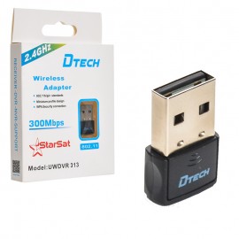 دانگل wifi شبکه USB دی تک (DTECH) مدل UWDVR313