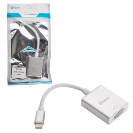 تبدیل Type-C To VGA دی تک (DTECH) مدل 30021
