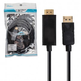کابل DisplayPort To HDMI دی تک (DTECH) طول 1.8 متر مدل 20120