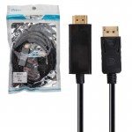 کابل DisplayPort To HDMI دی تک (DTECH) طول 1.8 متر مدل 20120