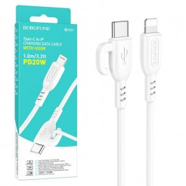 کابل تایپ سی به آیفون (Type-C to Lightning) بروفون (BOROFONE) طول 1 متر مدل BX91