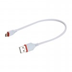 کابل اندروید (MicroUSB) پاوربانکی میلر (Miller) طول 30 سانتی متر مدل CA-1442