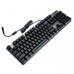 کیبورد گیمینگ مکانیکال سیم دار بک لایت RGB اچ پی (hp) اورجینال مدل GK400F