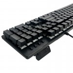 کیبورد گیمینگ مکانیکال سیم دار بک لایت RGB اچ پی (hp) اورجینال مدل GK100F