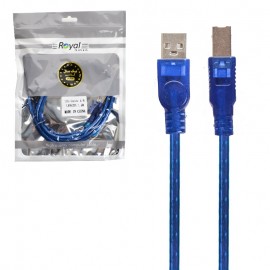 کابل پرینتر USB A/B رویال (Royal) طول 1.5 متر