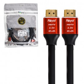 کابل HDMI 2K*4K رویال (Royal) طول 1.5 متر