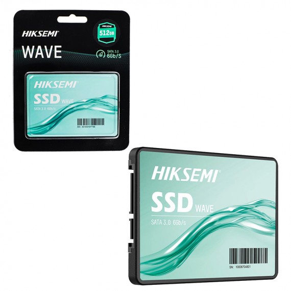 هارد SSD اینترنال 2.5 اینچی هایک سمی (HIKSEMI) مدل WAVE ظرفیت 512GB گارانتی آسان سرویس