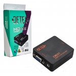 تبدیل HDMI به VGA دیتکس پلاس (+DETEX)