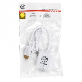 کابل تبدیل HDMI To VGA همراه کابل صدا ایکس پی (XP) مدل XP-T886R