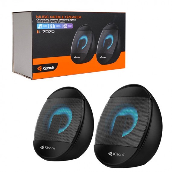اسپیکر لپ تاپی 2 تکه کیسونلی (Kisonli) مدل L-7070