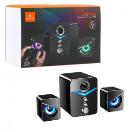اسپیکر لپ تاپی 3 تکه گیمینگ کیسونلی (Kisonli) مدل U-3100
