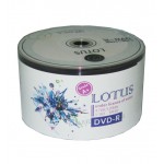 DVD خام LOTUS شرینگ 50 تایی