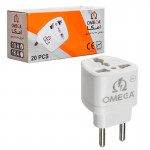 بسته 20 عددی تبدیل 3 به 2 برق امگا (OMEGA)