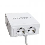 محافظ فلزی دو خانه یخچال فریزر امگا (OMEGA) مدل F2100