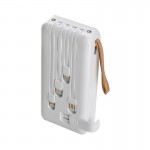 پاوربانک + چهار کابل همراه اسکای دلفین (SKYDOLPHIN) مدل SP10 ظرفیت 20000mAh