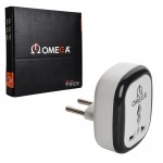 بسته 30 عددی تبدیل 3 به 2 برق امگا (OMEGA) مدل M102 رنگ سفید