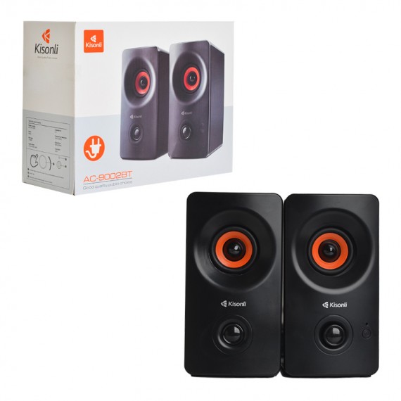 اسپیکر بلوتوث برقی لپ تاپی 2 تکه کیسونلی (Kisonli) مدل AC-9002BT