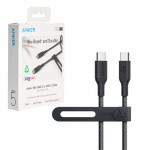 کابل تایپ سی به تایپ سی (Type-C To Type-C) انکر (ANKER) طول 1.8 متر مدل A80F6 گارانتی خرید عمده