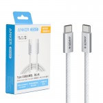 کابل تایپ سی به تایپ سی (Type-C To Type-C) انکر (ANKER) طول 1.5 متر مدل A8060 ZOLO گارانتی خرید عمده