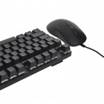 کیبورد و موس گیمینگ مکانیکال سیم دار بک لایت RGB رپو (RAPOO) مدل V150S