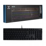 کیبورد گیمینگ مکانیکال سیم دار بک لایت RGB رپو (RAPOO) مدل V500PRO